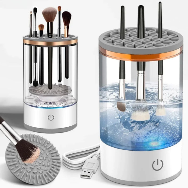 Automatic Makeup Brush Cleaner – USB, Fast & Deep Clean in Seconds